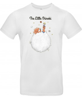 Футболка Білий з принтом «The Little Shinobi»