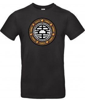 Футболка Білий з принтом «World King Kanji»