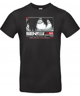 Футболка Чорний з принтом «SENSEI V3 SHOT4»