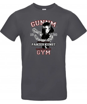 Футболка Темно-синій з принтом «GUNNM GYM»