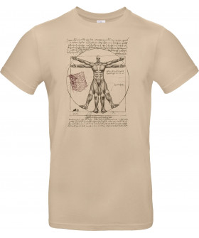 Футболка Білий з принтом «Vitruvian Titan»
