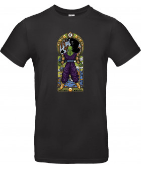 Футболка Білий з принтом «Namekian Warrior»