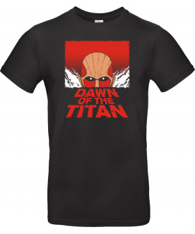 Футболка Чорний з принтом «Dawn of the Titan»