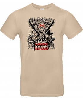 Футболка Сірий з принтом «Clown Emperor»