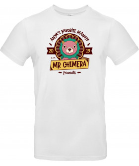 Футболка Білий з принтом «Mr Chimera Anya»
