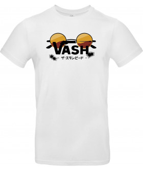 Футболка Білий з принтом «Vash»