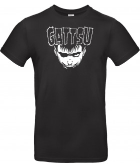 Футболка Чорний з принтом «Gattsu»
