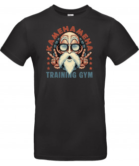 Футболка Темно-синій з принтом «Kame Training Gym»