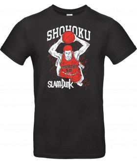 Футболка Чорний з принтом «Sakuragi Hanamichi - Slam Dunk»
