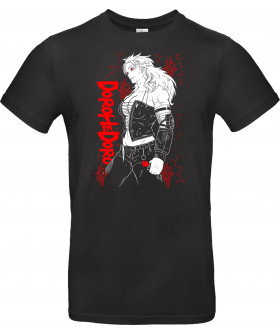 Футболка Чорний з принтом «Noi - Dorohedoro»