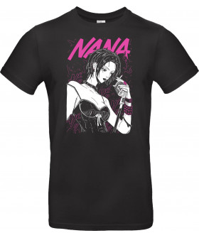 Футболка Чорний з принтом «Nana Osaki - Nana»