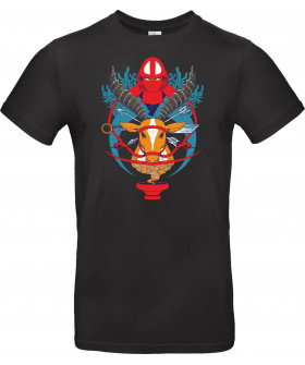 Футболка Білий з принтом «Polera Ashitaka»