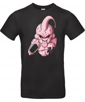 Футболка Чорний з принтом «Kid Buu's Pure Malice»