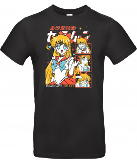 Футболка Білий з принтом «Sailor Venus»