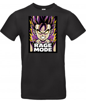 Футболка Білий з принтом «Rage Mode»