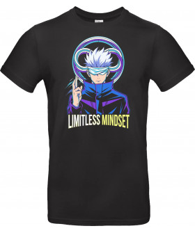 Футболка Чорний з принтом «Limitless Mindset»