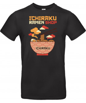 Футболка Темно-синій з принтом «Ichiraku Ramen Shop»