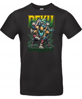 Футболка Темно-синій з принтом «Deku – Future Number One Hero»