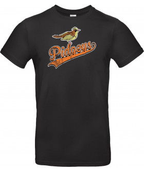 Футболка Білий з принтом «Pidgeys Team - Pocket Baseball Vintage»