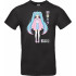 Унісекс чорна футболка з аніме-принтом «Pastel Pop: Hatsune Miku Casual Kawaii»