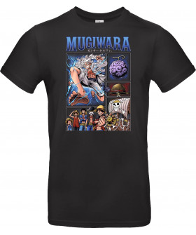 Футболка Білий з принтом «Monkey D. Ruffys Gear 5-Evolution – Pirate Mugiwara»