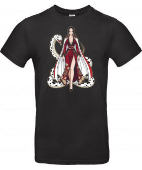 Футболка Чорний з принтом «Majestic Serpent Empress»