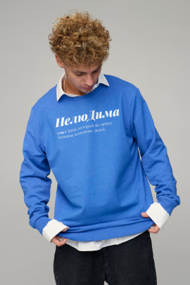 Світшот чоловічий OVERSIZE /no flis/