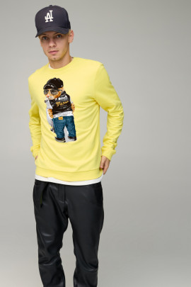 Світшот чоловічий BASIC /no flis/