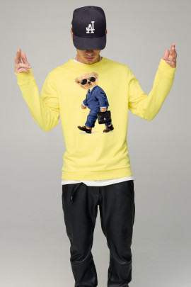 Світшот чоловічий BASIC /no flis/