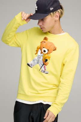 Світшот чоловічий BASIC /no flis/