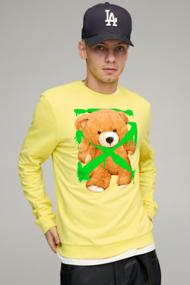 Світшот чоловічий BASIC /no flis/