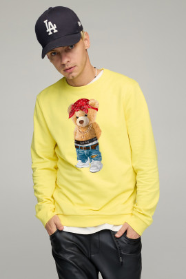 Світшот чоловічий BASIC /no flis/