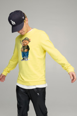 Світшот чоловічий BASIC /no flis/