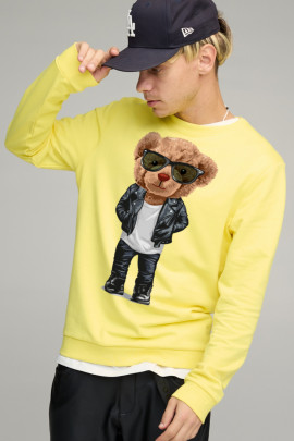 Світшот чоловічий BASIC /no flis/