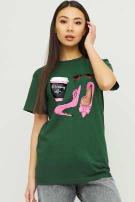 Футболка Boyfriend / air print /