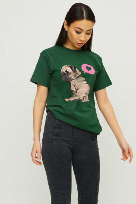 Футболка Boyfriend / air print /