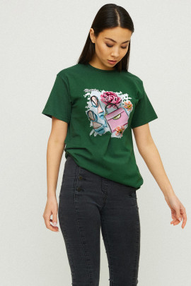 Футболка Boyfriend / air print /