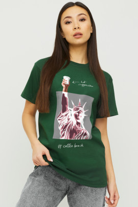 Футболка Boyfriend / air print /