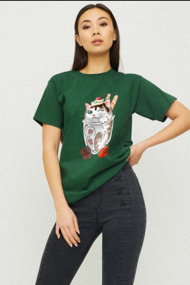 Футболка Boyfriend / air print /