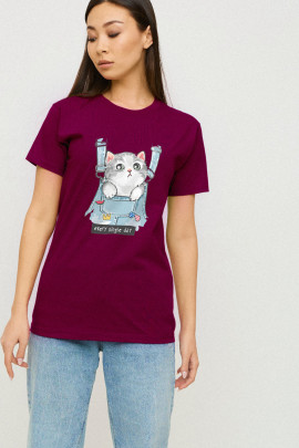 Футболка Boyfriend / air print /