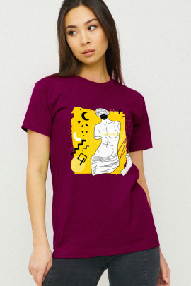 Футболка Boyfriend / air print /