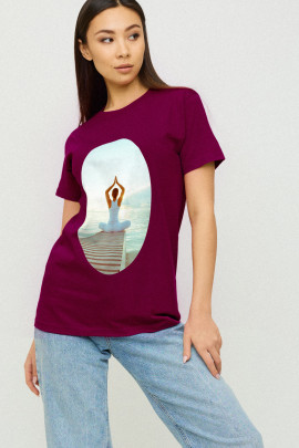 Футболка Boyfriend / air print /