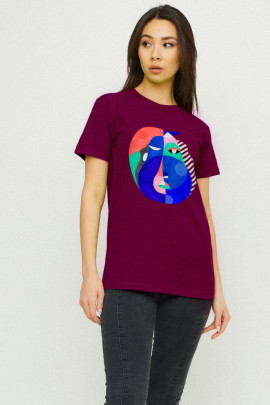 Футболка Boyfriend / air print /