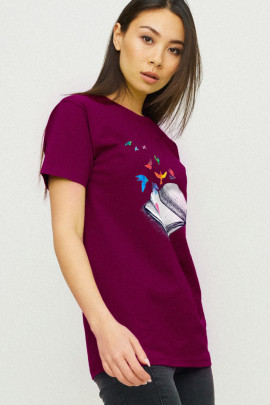 Футболка Boyfriend / air print /