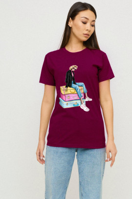 Футболка Boyfriend / air print /