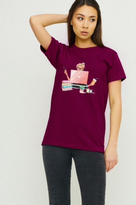 Футболка Boyfriend / air print /