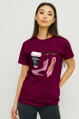 Футболка Boyfriend / air print /