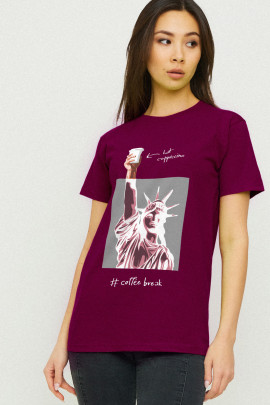 Футболка Boyfriend / air print /