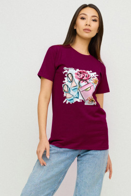 Футболка Boyfriend / air print /