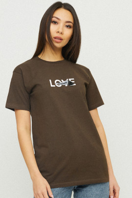 Футболка Boyfriend / дихаючий принт /